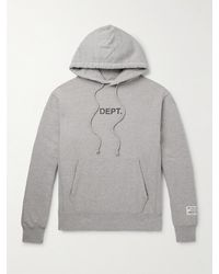 GALLERY DEPT. - Logo-print Cotton-jersey Hoodie - Lyst