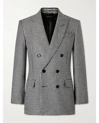 Tom Ford - Sequin-Detailed Houndstooth Wool-Blend Suit Jacket - Lyst