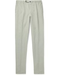 Incotex - Venezia 1951 Slim-Fit Garment-Dyed Chinolino Trousers - Lyst