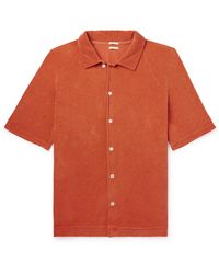 Massimo Alba - Cotton-blend Terry Shirt - Lyst