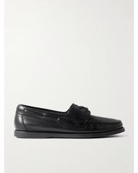 Morjas - Full-grain Leather Boat Shoes - Lyst