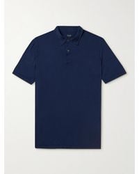 Hartford - Cotton-jersey Polo Shirt - Lyst
