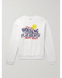 Kapital - Printed Cotton-Jersey Sweatshirt - Lyst