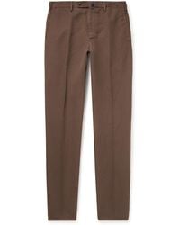 Incotex - Venezia 1951 Slim-fit Garment-dyed Chinolino Trousers - Lyst