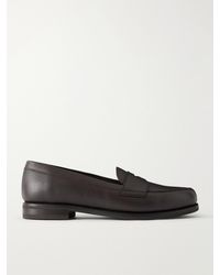 Morjas - The Ivy Leather Penny Loafers - Lyst