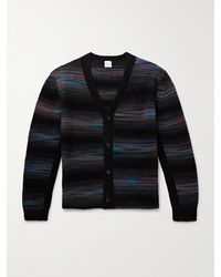 Paul Smith - Striped Knitted Cardigan - Lyst