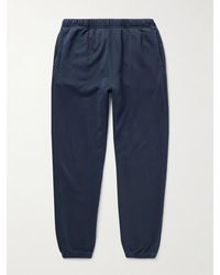 Les Tien - Tapered Garment-Dyed Cotton-Jersey Sweatpants - Lyst