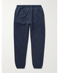 Les Tien - Tapered Garment-dyed Cotton-jersey Sweatpants - Lyst