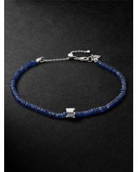 Suzanne Kalan - Infinite 18-Karat Sapphire Beaded Bracelet - Lyst