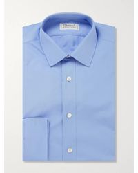 Charvet - Classic-Collar Cotton Shirt - Lyst