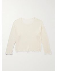STÒFFA - Linen Sweater - Lyst