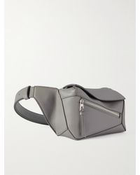 Loewe - Puzzle Edge Mini Leather Belt Bag - Lyst