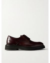 VINNY'S - Officer Polished-leather Derby Shoes - Lyst