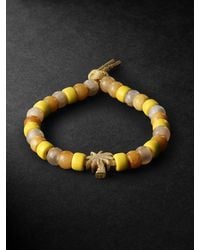 Carolina Bucci - Travel Forte Armband mit Zierperlen aus mehreren Steinen und Details aus Gold - Lyst