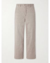 mfpen - Comission Straight-leg Cotton Trousers - Lyst