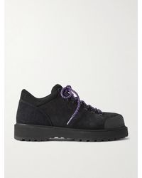 Diemme - Cornaro Rubber-Trimmed Suede Sneakers - Lyst