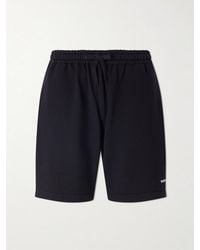 WTAPS - Straight-Leg Logo-Embroidered Cotton-Blend Shorts - Lyst