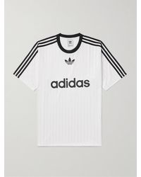 adidas Originals - Adicolor Logo-print Recycled-piqué T-shirt - Lyst