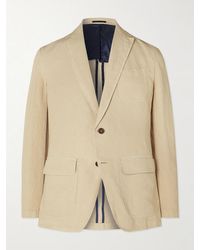 Sid Mashburn - Butcher Unstructured Hemp And Cotton-Blend Canvas Blazer - Lyst