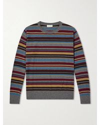 Dries Van Noten - Muroli Striped Cashmere Sweater - Lyst