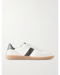 Tom Ford - Archer Suede And Leather Sneakers - Lyst