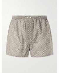 Derek Rose - Ledbury 96 Printed Cotton Boxer Shorts - Lyst