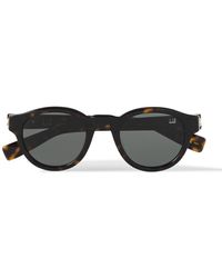 Dunhill - Round-frame Tortoiseshell Acetate Sunglasses - Lyst