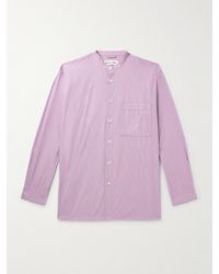 Tekla - Birkenstock Striped Organic Cotton-poplin Pyjama Shirt - Lyst