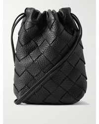 Bottega Veneta - Intrecciato Full-grain Leather Pouch - Lyst
