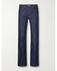 A.P.C. - Rescue Straight-leg Selvedge Jeans - Lyst