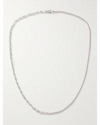 Tom Wood - Rue Rhodium-plated Chain Necklace - Lyst