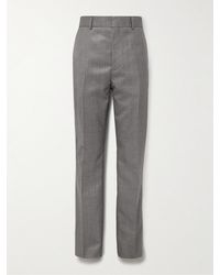 Acne Studios - Philly Slim-fit Straight-leg Woven Trousers - Lyst
