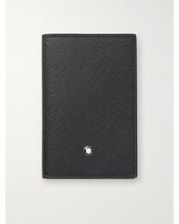 Montblanc - Cross-Grain Leather Cardholder - Lyst