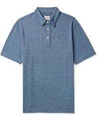 Faherty - Movement Stretch Pima Cotton And Modal-blend Jersey Polo Shirt - Lyst