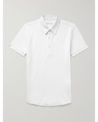 Orlebar Brown - Sebastian Slim-fit Cotton-piqué Polo Shirt - Lyst