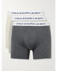 Polo Ralph Lauren - Confezione da tre boxer in cotone stretch - Lyst
