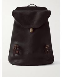 Bleu De Chauffe - Zibeline Full-Grain Leather Backpack - Lyst