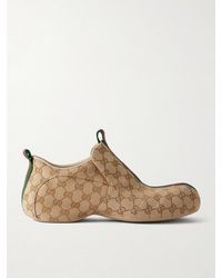 Gucci - Drip Web-Trimmed Gg-Canvas Sneakers - Lyst