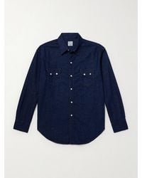 Orslow - Denim Western Shirt - Lyst