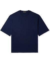 Loro Piana - Tremezzo Sea Island Cotton-Jersey T-Shirt - Lyst