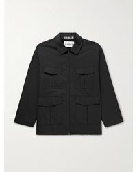 MANAAKI - Raranga Cotton-Twill Jacket - Lyst