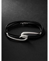 Shaun Leane - Sterling And Leather Wrap Bracelet - Lyst