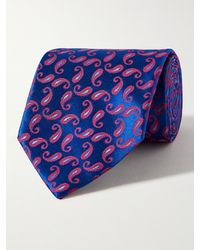 Charvet - Krawatte aus Seiden-Jacquard mit Paisley-Muster - Lyst