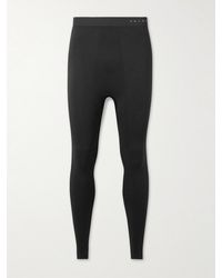 FALKE - Recycled Ribbed-Knit Ski Tights - Lyst