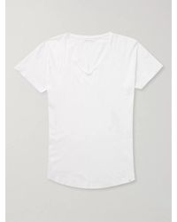 Orlebar Brown - OB-V T-Shirt aus Baumwoll-Jersey mit schmaler Passform - Lyst