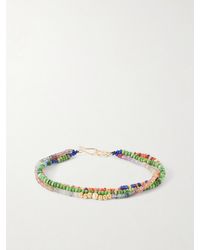 Peyote Bird - Marrakesh 14-Karat-Stone Beaded Bracelet - Lyst