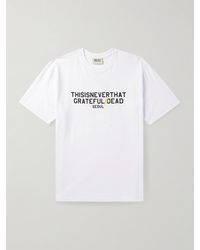 thisisneverthat - Grateful Dead Seoul Tour Logo-Print Cotton-Jersey T-Shirt - Lyst