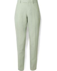 Paul Smith - Tapered Linen Suit Trousers - Lyst