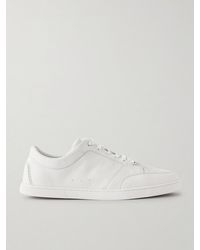 Christian Louboutin - Chambelisneak Embellished Perforated Leather Sneakers - Lyst