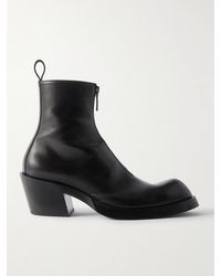 McQueen - Sparrow Leather Ankle Boots - Lyst